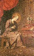 Francisco de Zurbaran child of the thorn oil painting artist